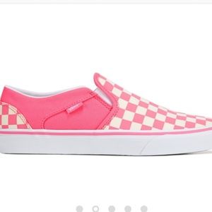 strawberry vans checkerboard